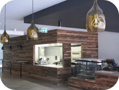 ZaZa Cafe, Richmond. Image courtesy Acemorning Design & Construction.